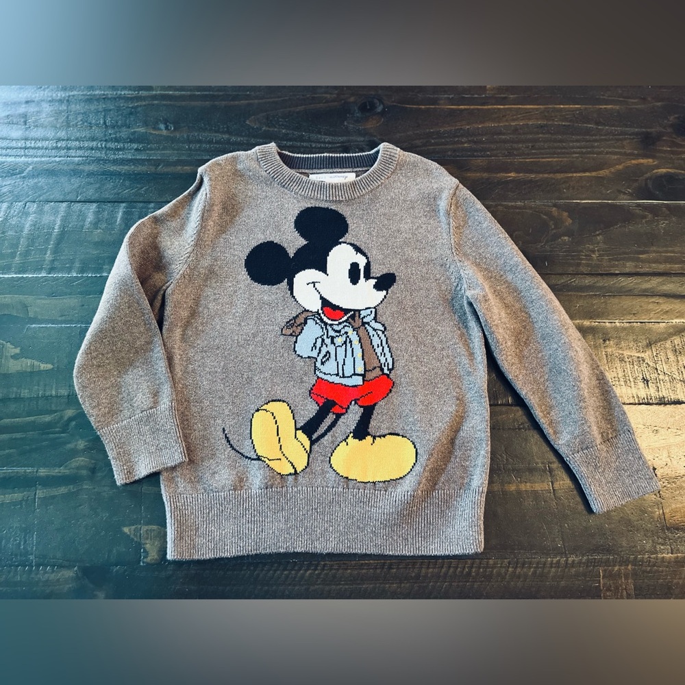Disney Gap Mickey Mouse BrownKids Sweater 4